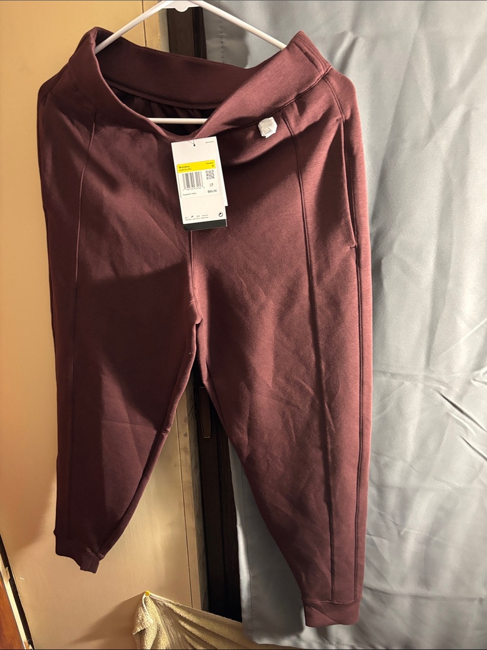 Nike Women's Burgundy Track Joggers